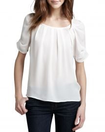 Joie Eleanor Silk Blouse at Neiman Marcus